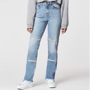 LF zipper zip off pants / jeans